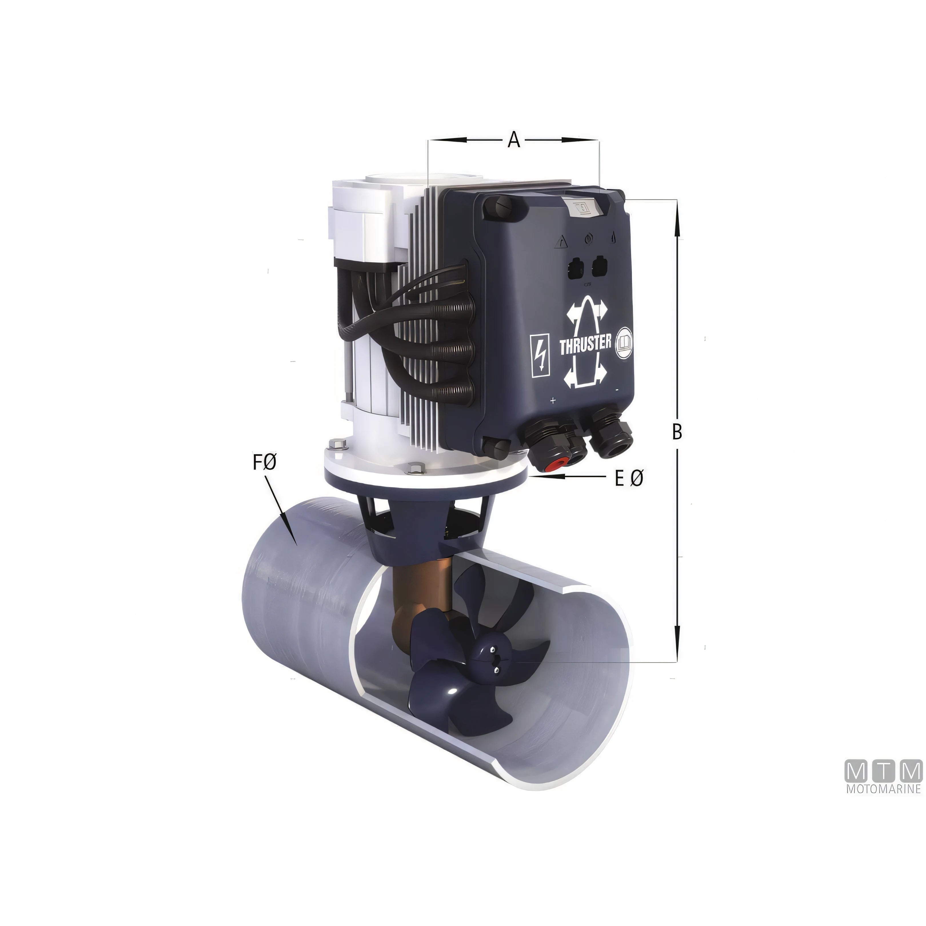 Vetus Elica di Prua Bow Thruster — 57 Kgf