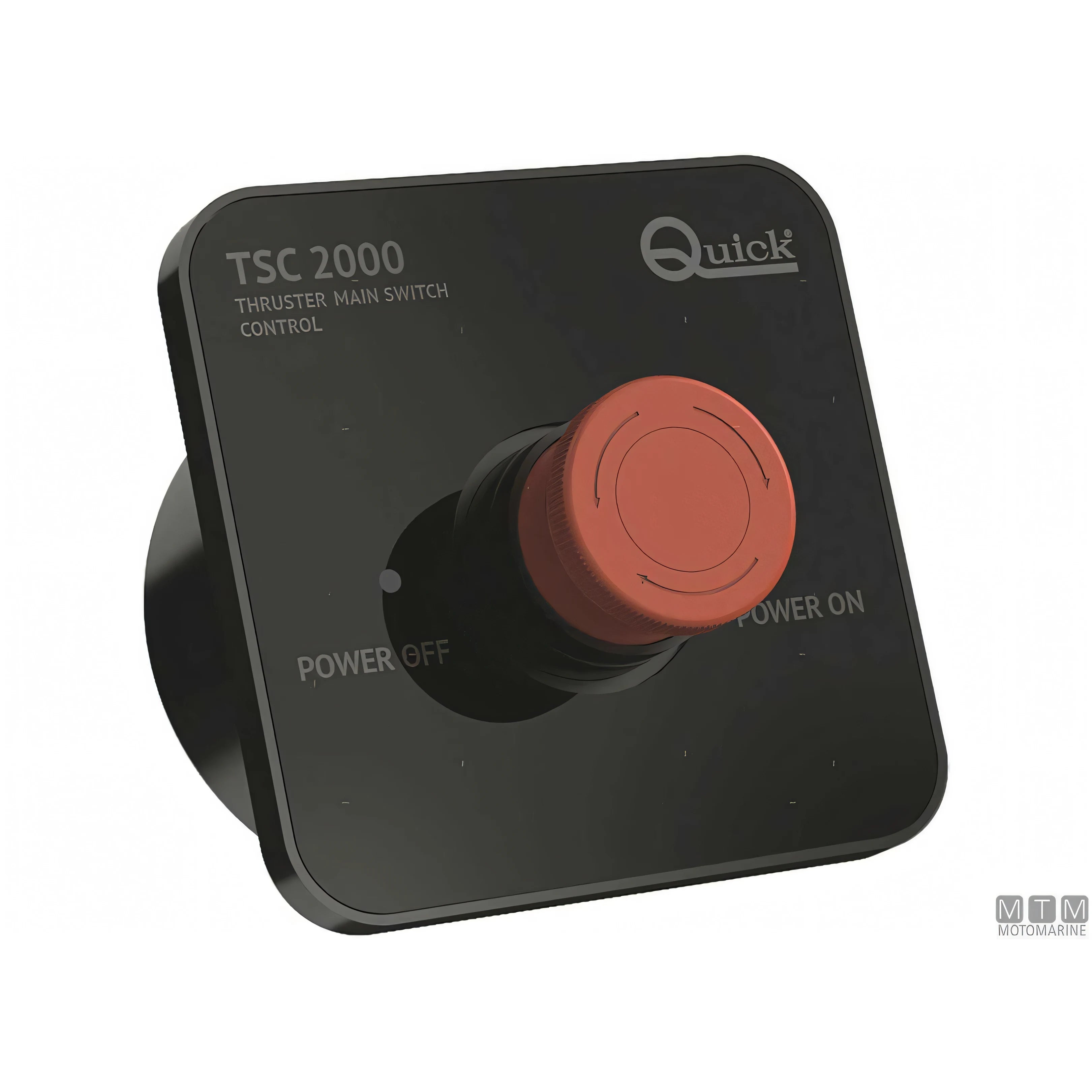 Quick pannello comando elica di manovra serie TCD — TSC - stop emergenza