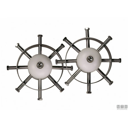 Motomarine Protezione Elica di Manovra Acciaio Inox 316 — Ø 185 mm