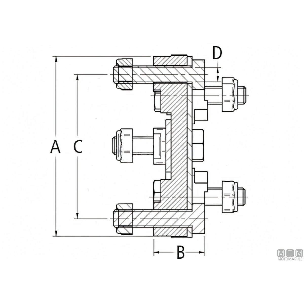 Motomarine giunto elastico Yanmar R&D per trasmissione motore — OEM 910-002
