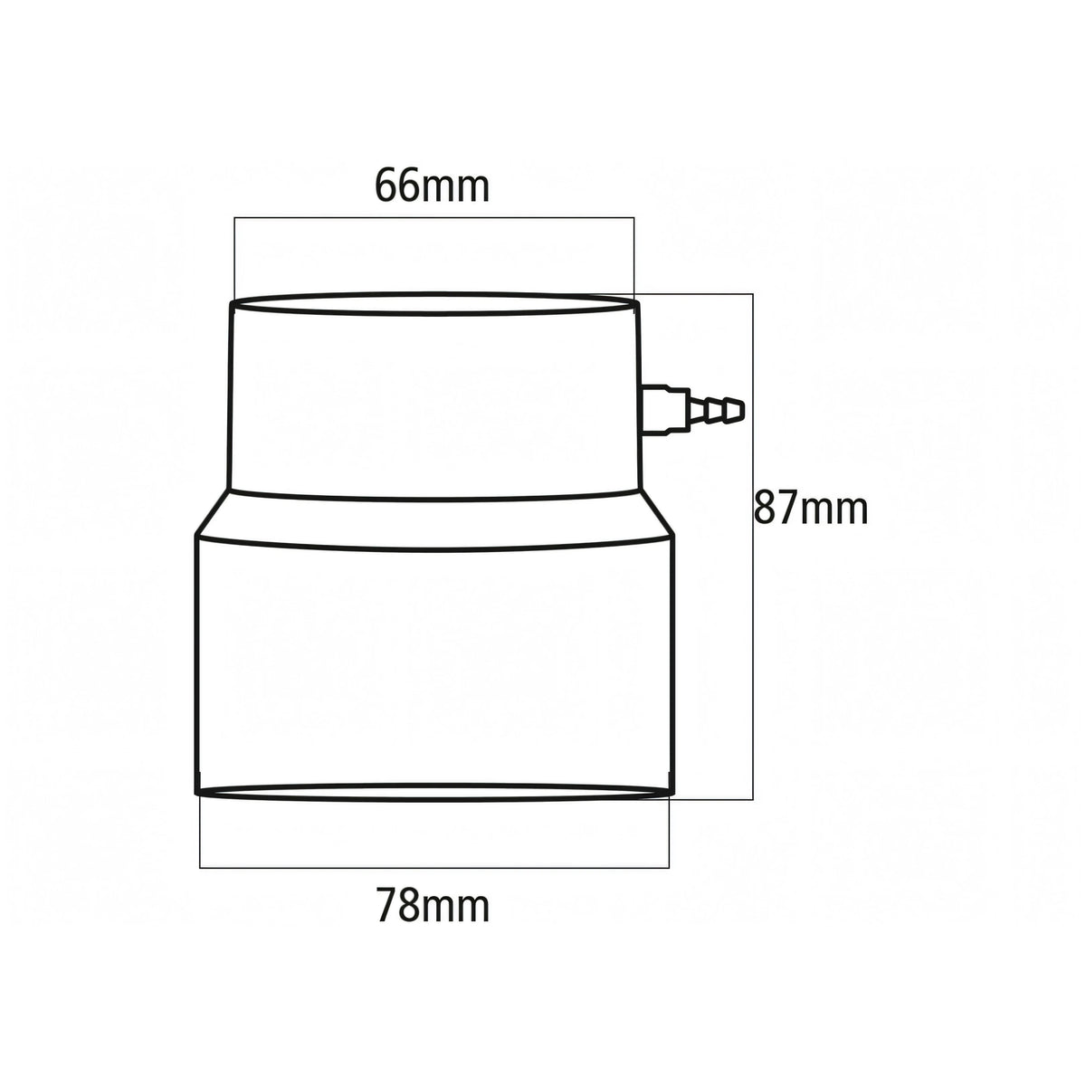Tor Marine testa premitreccia flessibile per asse portaelica — Manicotto 35/40 mm