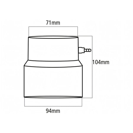 Tor Marine testa premitreccia flessibile per asse portaelica — Manicotto 45/50 mm