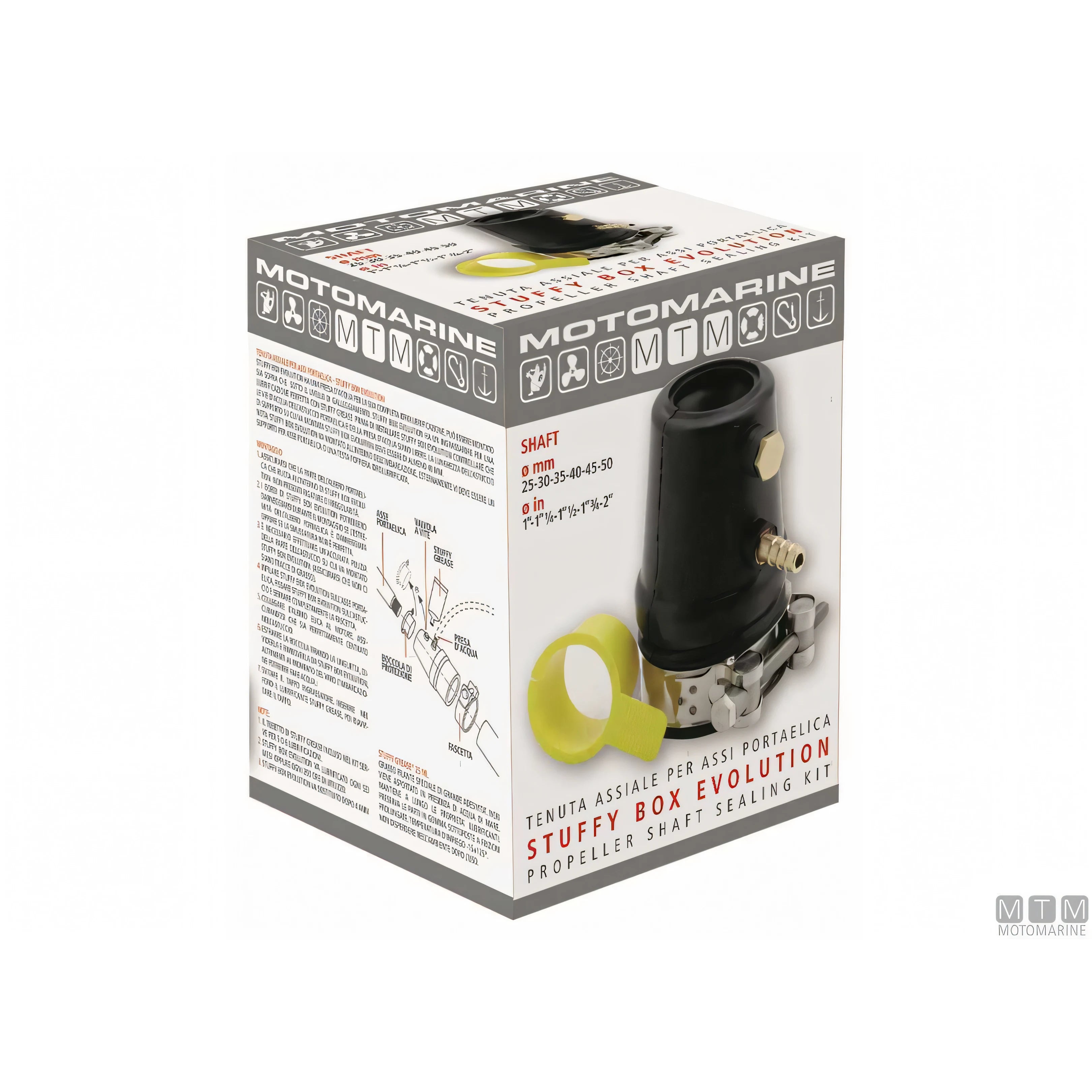 Motomarine astuccio portaelica Stuffy Box Evolution — ø 25 mm