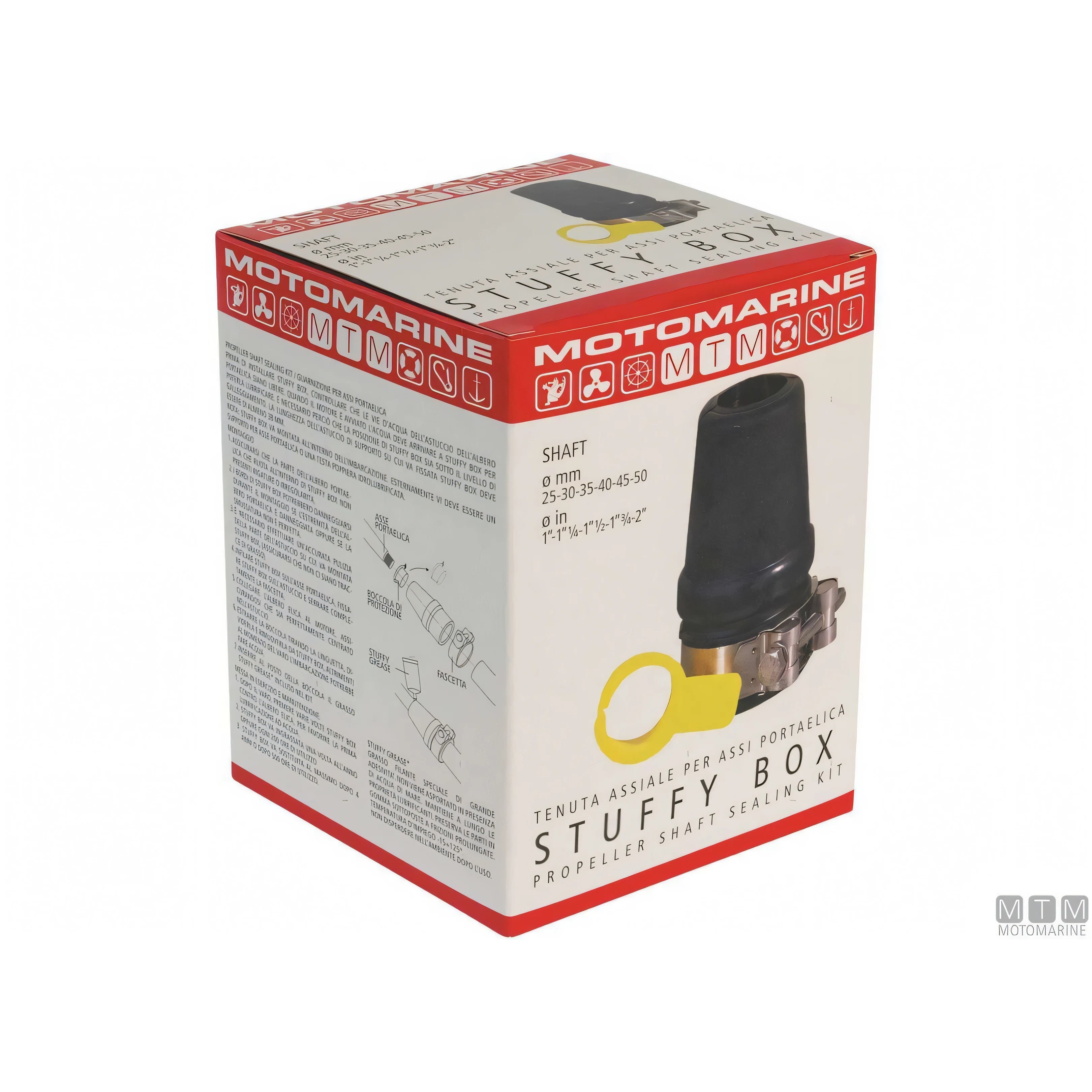 Motomarine astuccio portaelica Stuffy Box — Ø 1" (25,40 mm)