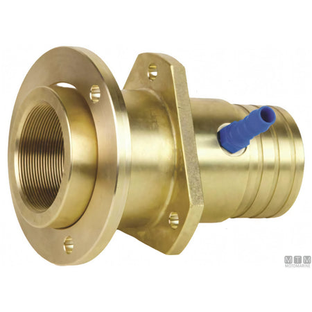 Tor Marine testa portatenuta Stuffy Box in bronzo — Ø 25 mm