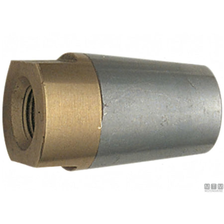 Anodo ogiva Guidi tronco-conico con innesto filettato — Ø 25 mm