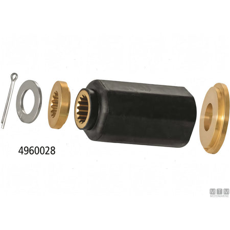 Elica Alice Racer in acciaio inox per motore fuoribordo — Kit Tohatsu 60-140