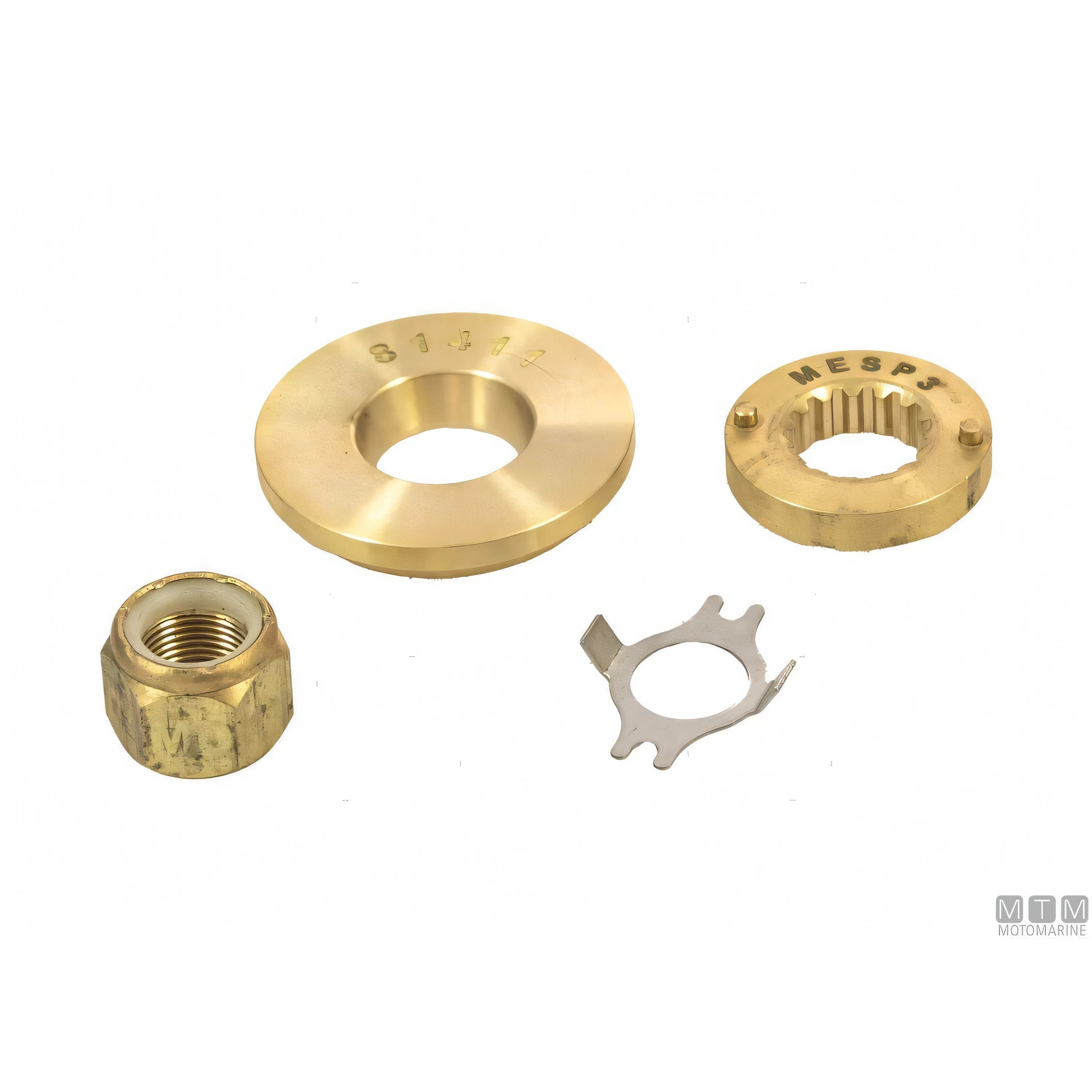 Elica Alice in alluminio per motori Mercury 90-300HP — Kit mozzo old type