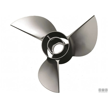 Elica Alice Racer in acciaio inox per motore fuoribordo — 13 1/2 x 18