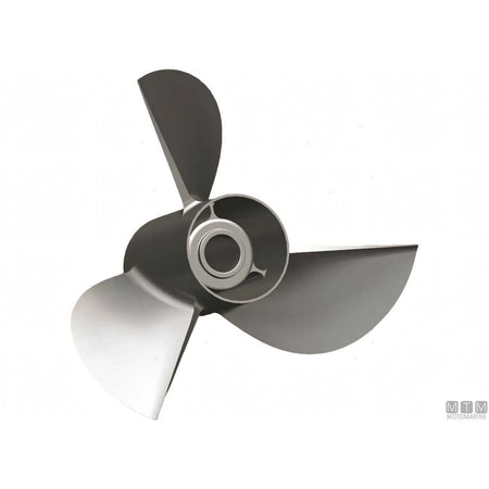 Elica Alice Racer in acciaio inox per motore fuoribordo — 13 1/2 x 21