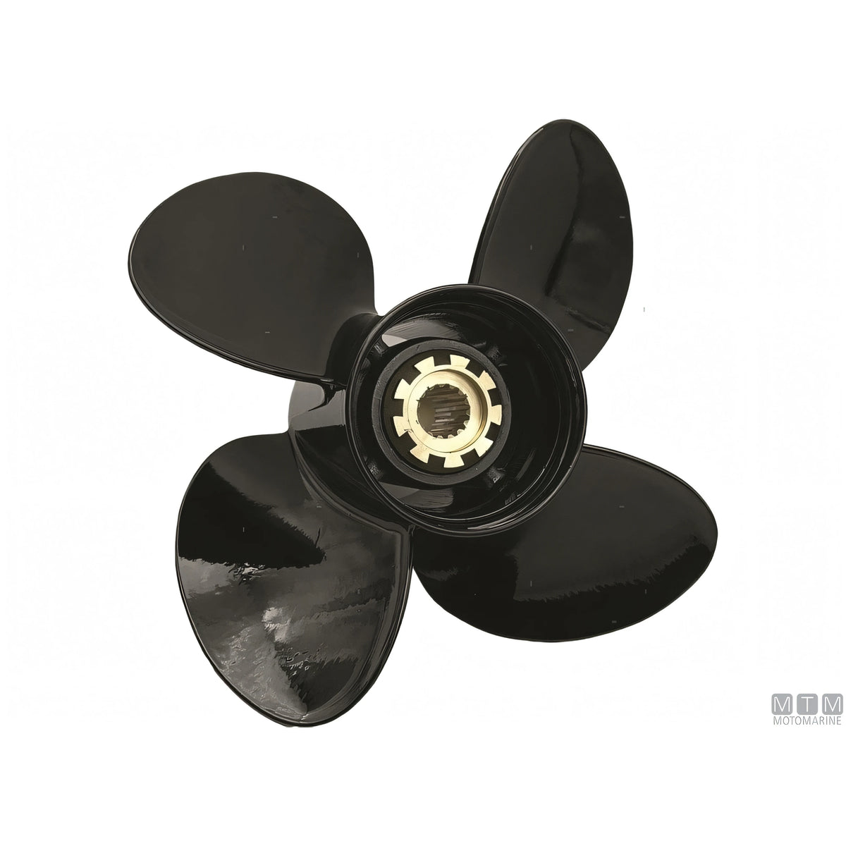 Elica Alice in alluminio per motore Mercury 40-125 HP — 14 x 9 - 3 pale