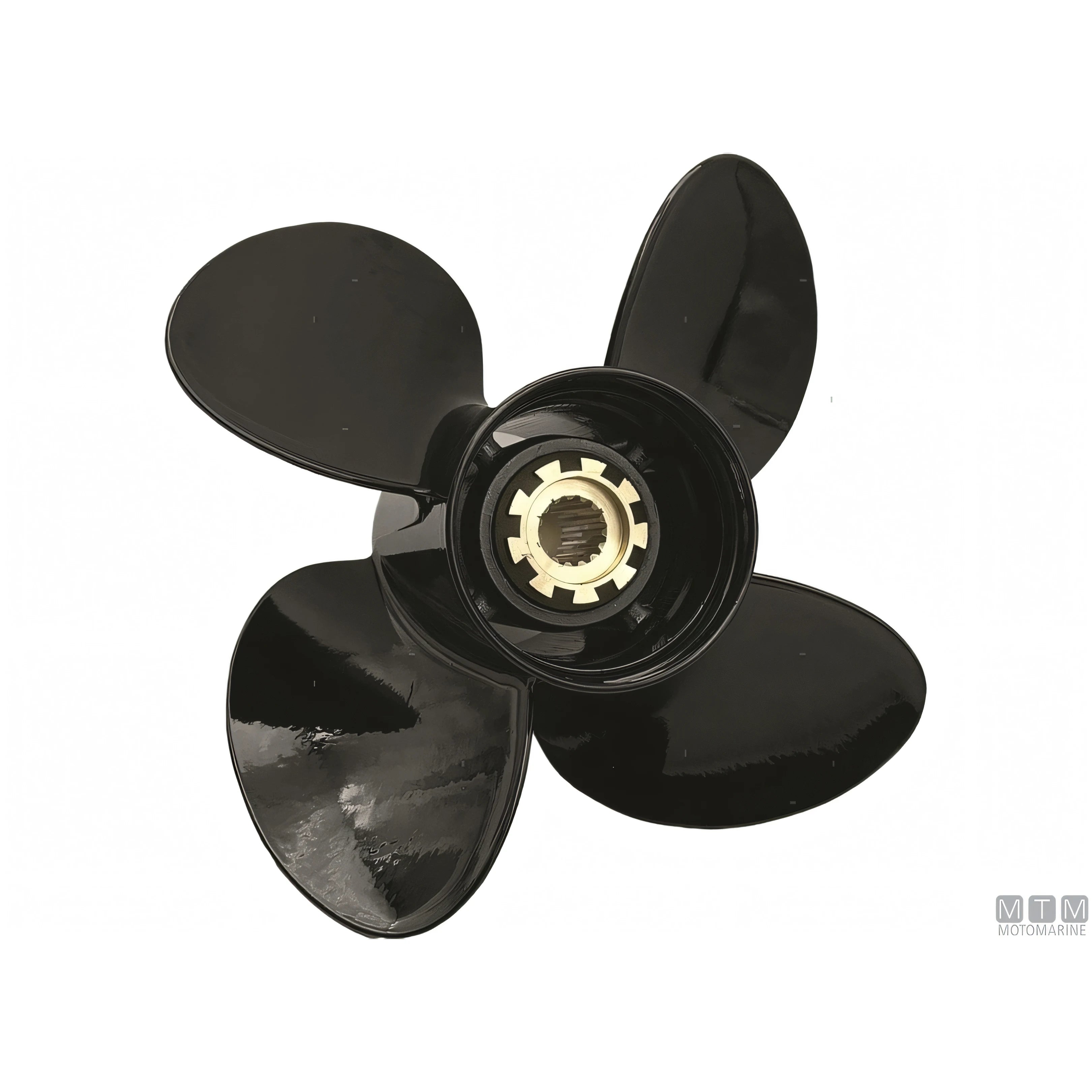 Elica Alice in alluminio per motore Mercury 40-125 HP — 14 x 9 - 3 pale
