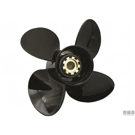 Elica Alice in alluminio per motore Mercury 40-125 HP — 14 x 9 - 3 pale