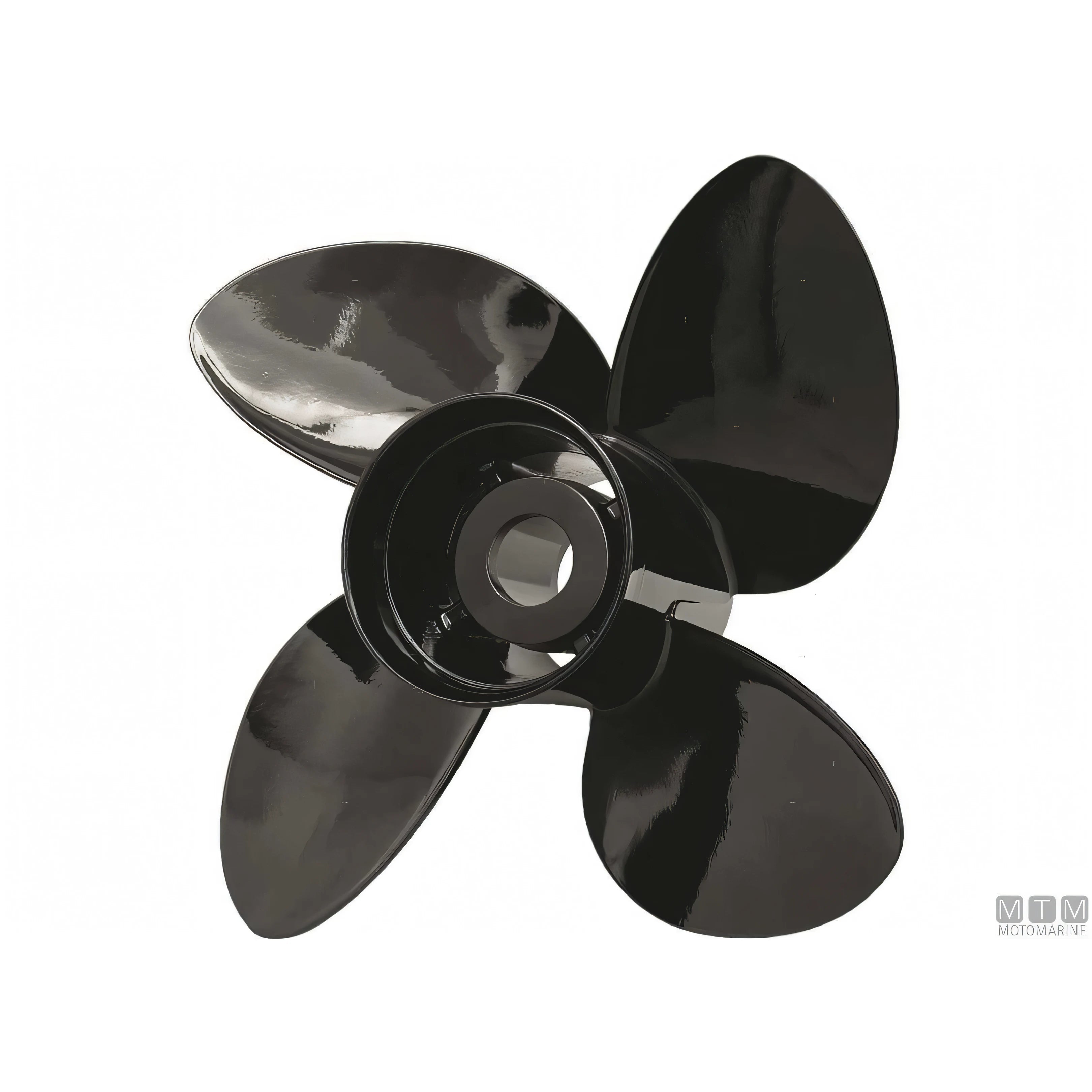 Elica Alice in alluminio per motori Mercury — 14 1/2 x 13 RH 4 pale