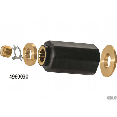 Elica Alice in alluminio per motori Mercury — 14 1/2 x 13 RH 4 pale