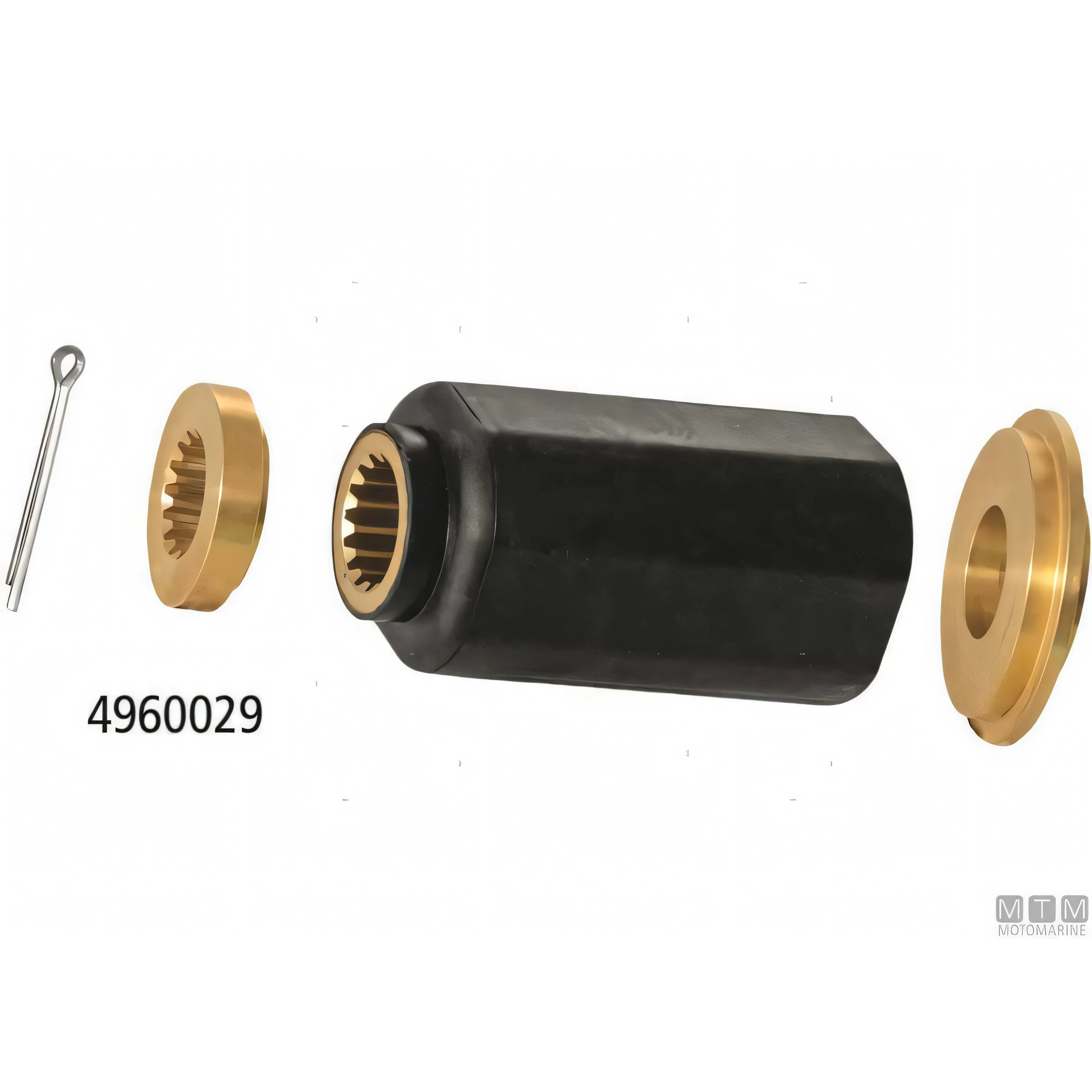Elica Alice in acciaio inox per motore fuoribordo — Ø13 3/4 x 13 - 3 pale - RH