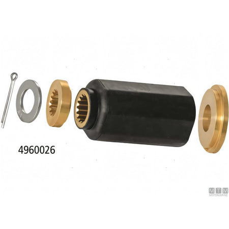 Elica Alice in acciaio inox per motore fuoribordo — Ø13 3/4 x 13 - 3 pale - RH