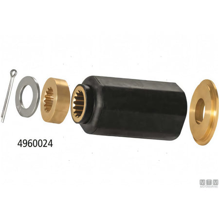 Elica Alice acciaio inox fuoribordo — 14 1/2 x 13 - RH - 3 pale