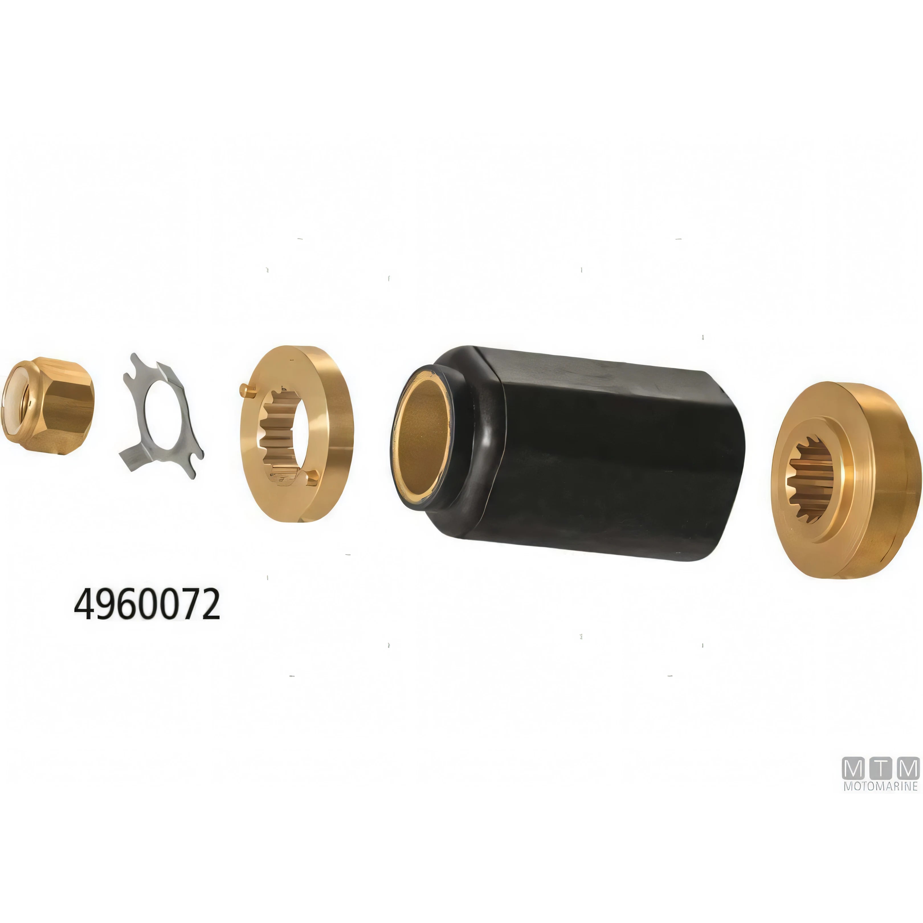 Elica Alice acciaio inox per motore fuoribordo — 11 1/2 x 11