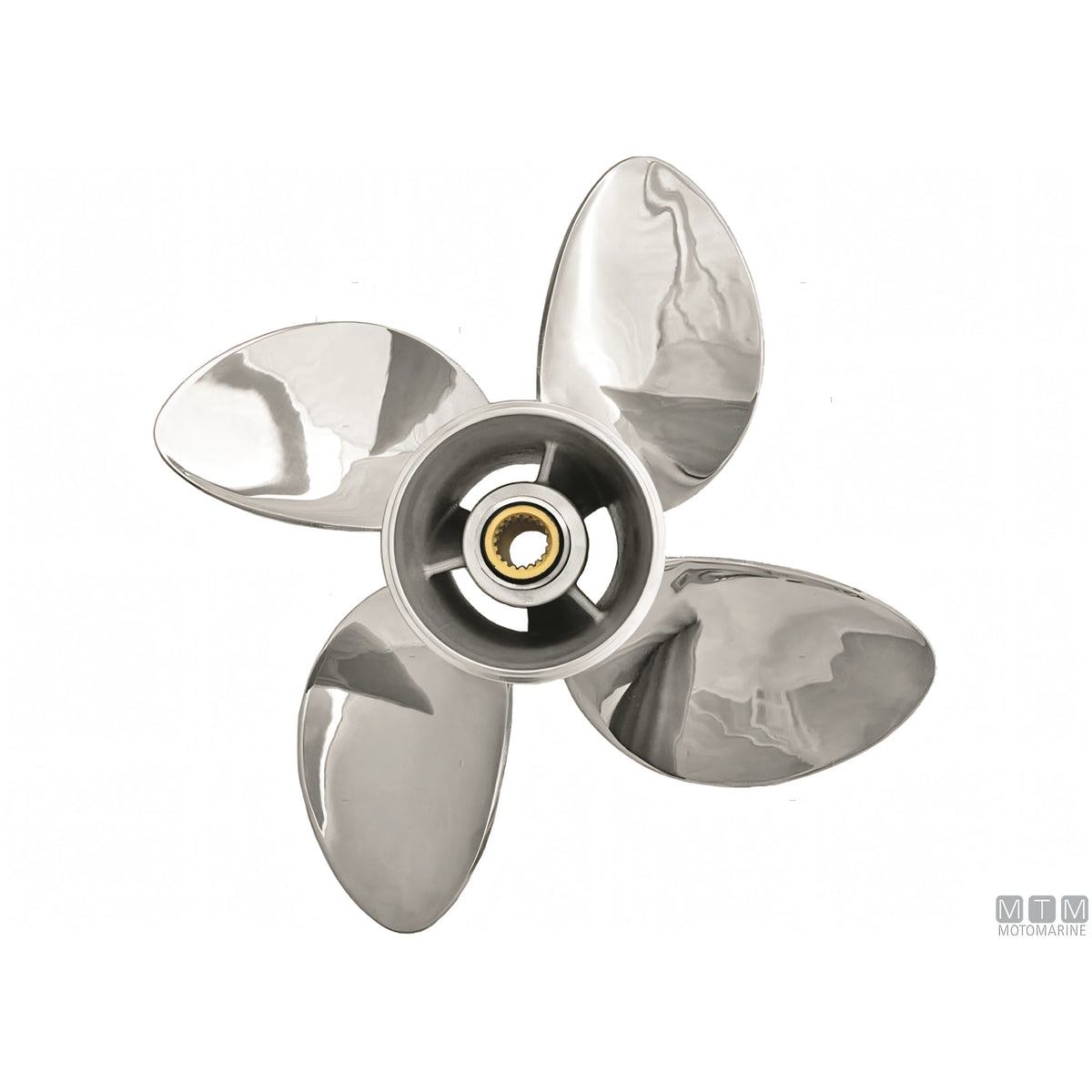 Elica Alice in acciaio inox per Volvo Penta SX — 14 1/4 x 17 LH - 4 pale