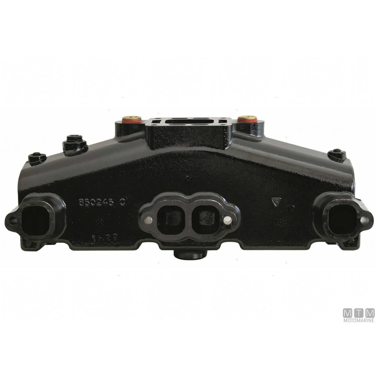 Mercruiser collettore di scarico per motori 5.0L LX 5.7L LX — Collettore STD (lucido)