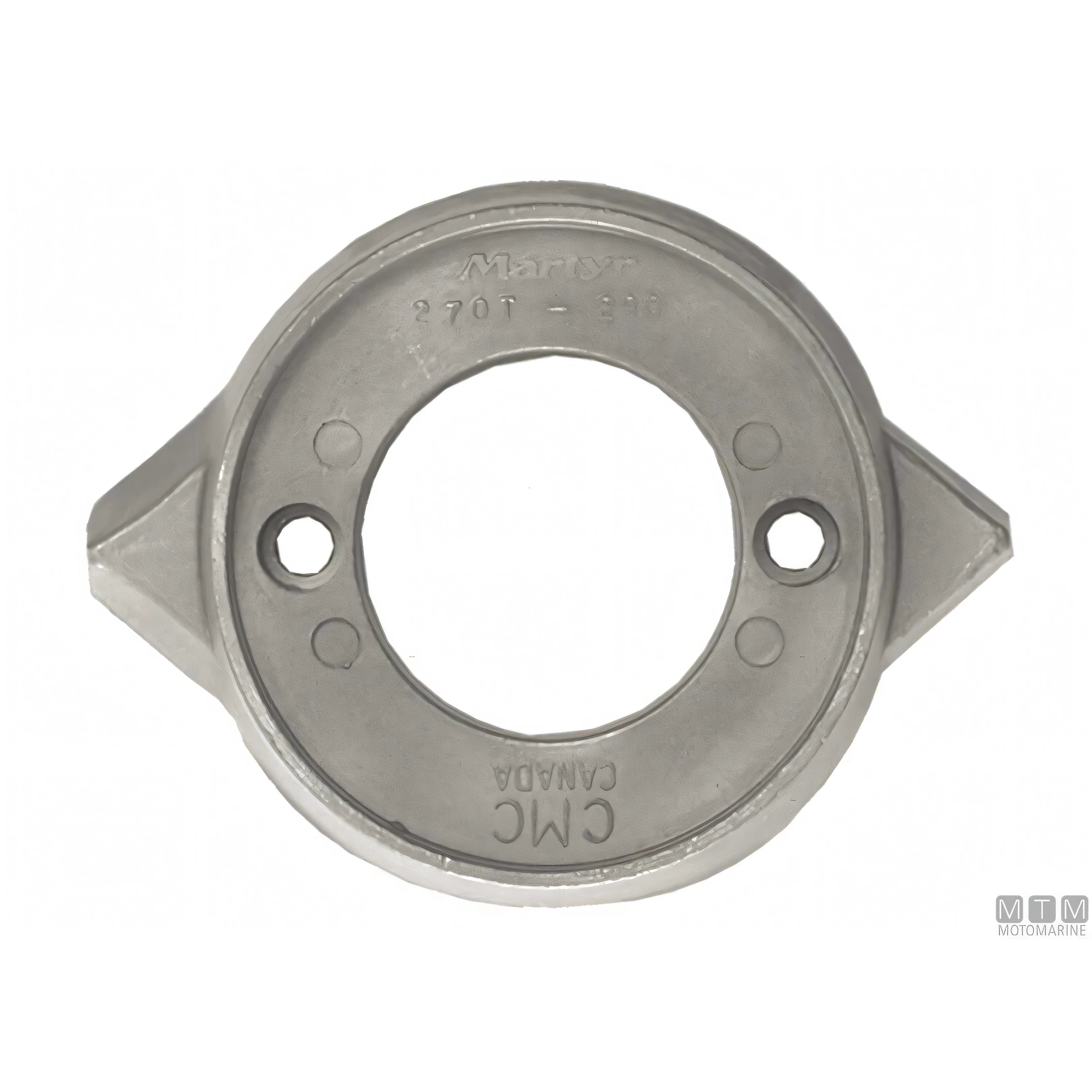 Anodo Martyr in alluminio per piede poppiero Volvo Penta — AQ 200-290/SP
