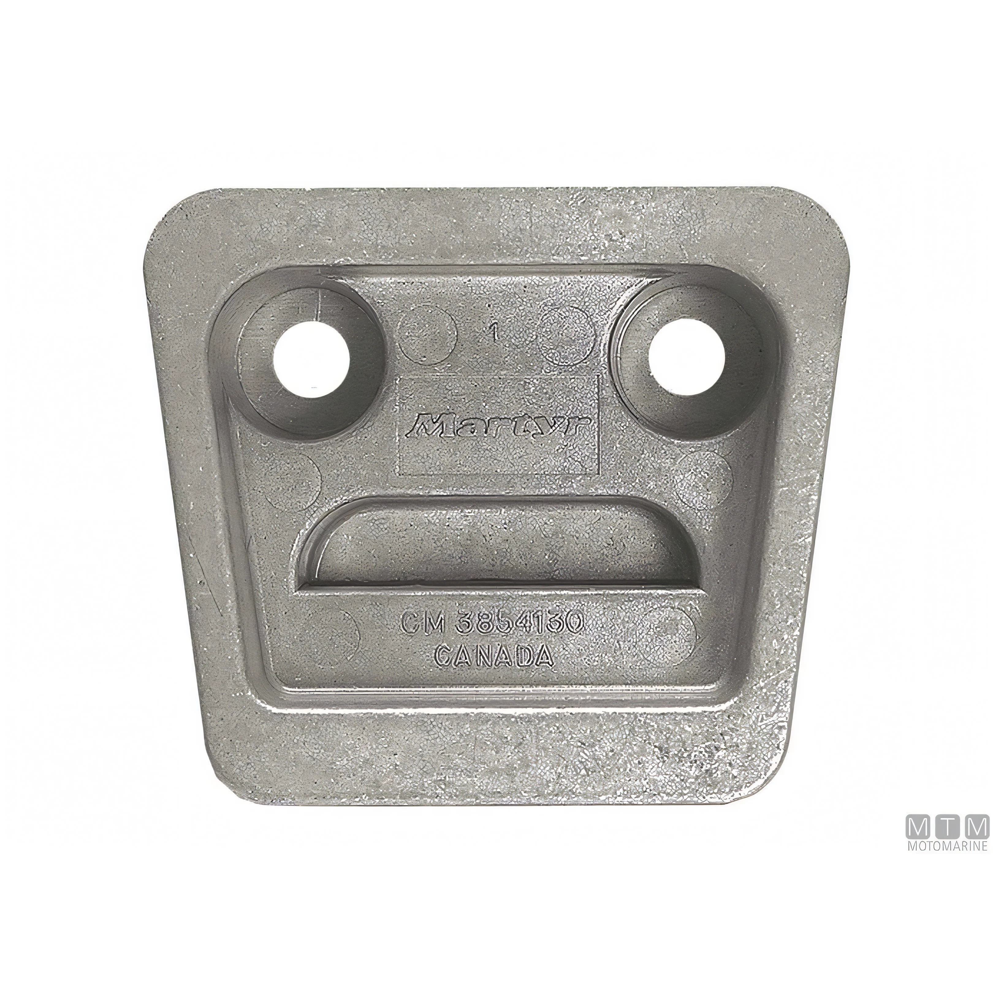 Anodo Martyr in alluminio per piede poppiero Volvo Penta — SX-DPS