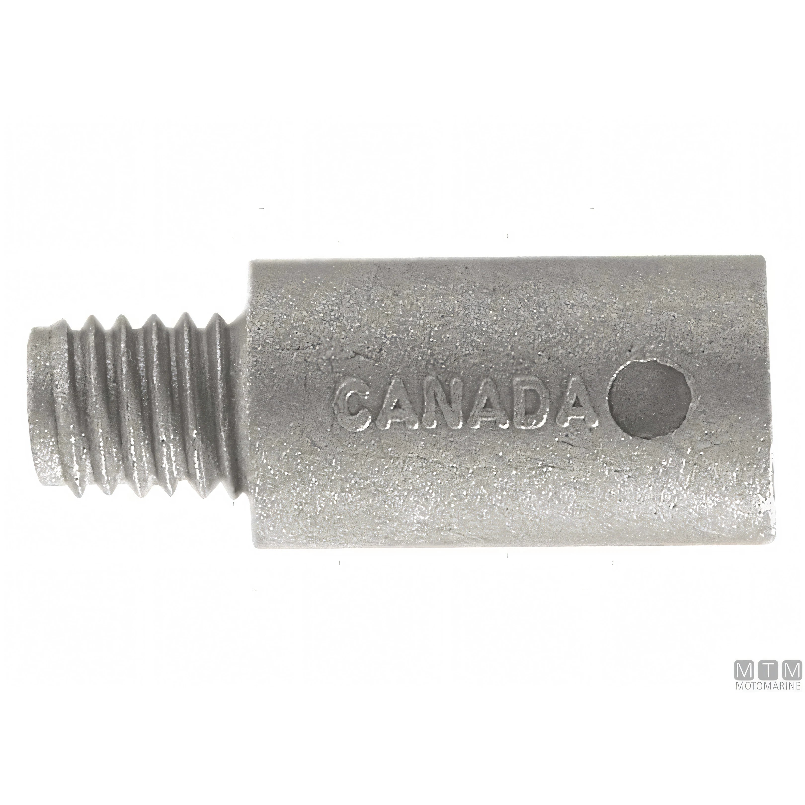 Anodo Martyr in alluminio per piede poppiero Volvo Penta — TAMD 200/250/270