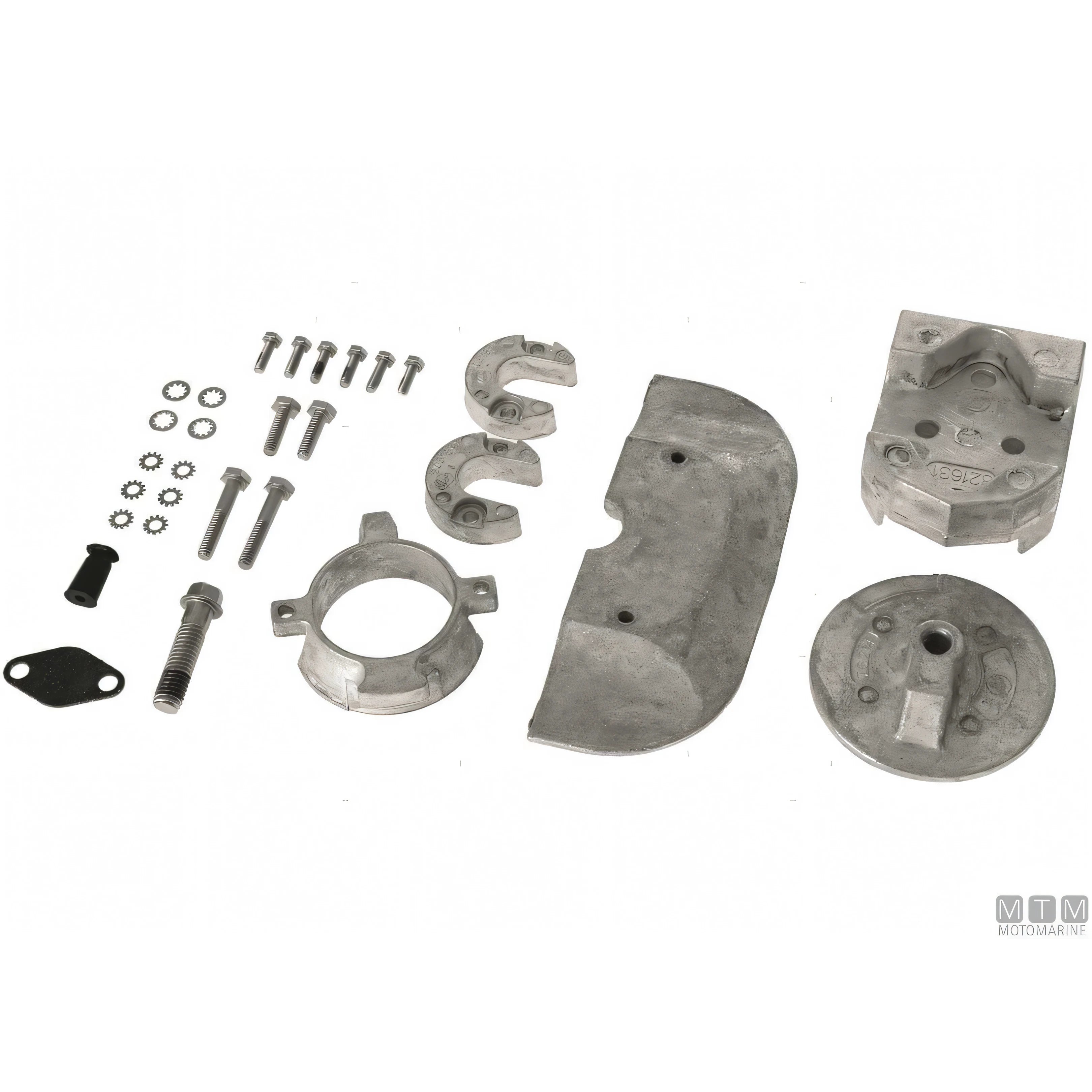 Quicksilver Kit Anodi Alpha One Gen II Alluminio — Alluminio