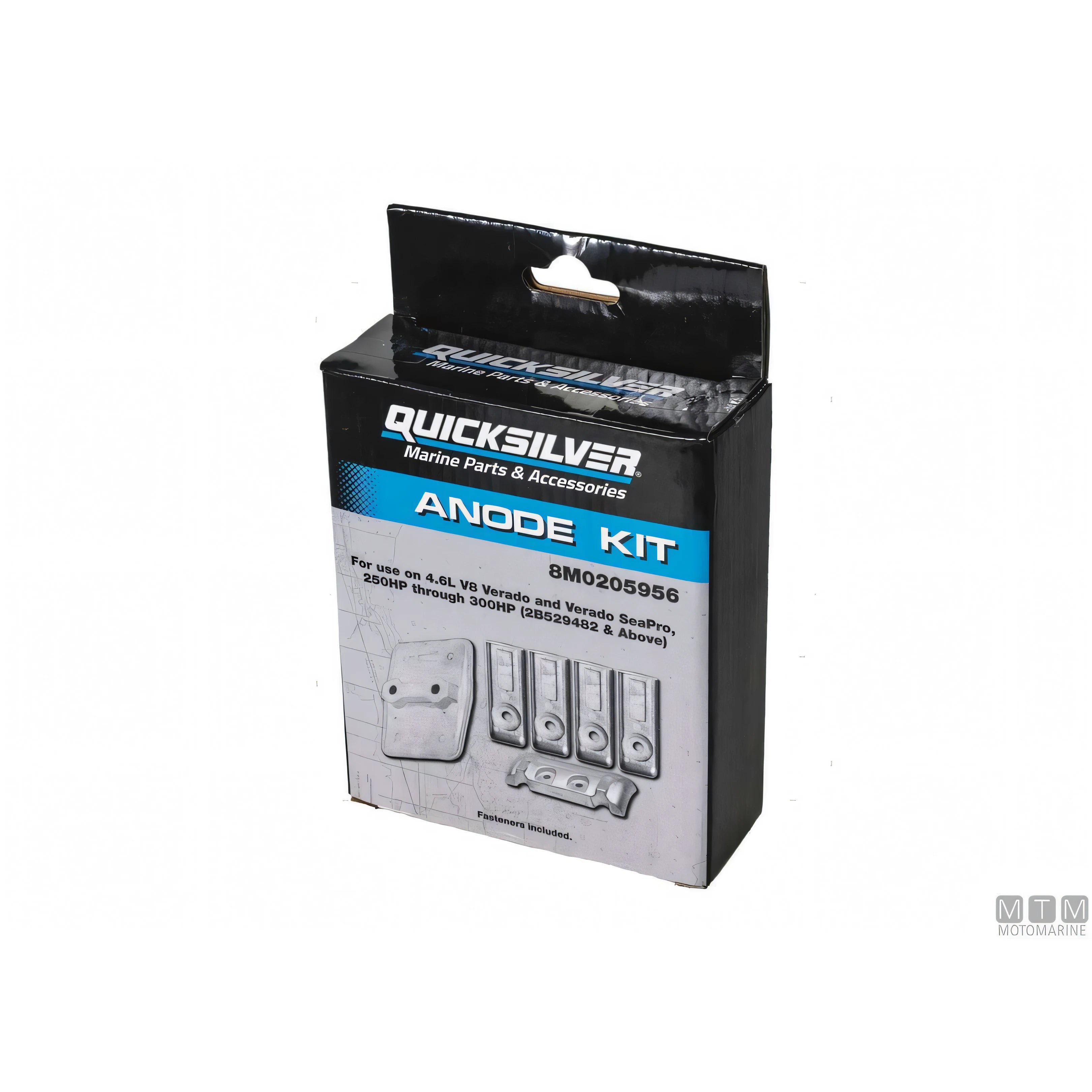 Quicksilver kit anodi Verado 250/300 alluminio — Verado 250/300 V6/V8