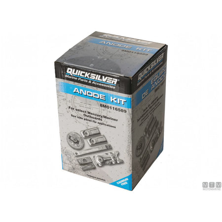Quicksilver kit anodi Verado 6 cilindri in alluminio — Verado 6 cyl.