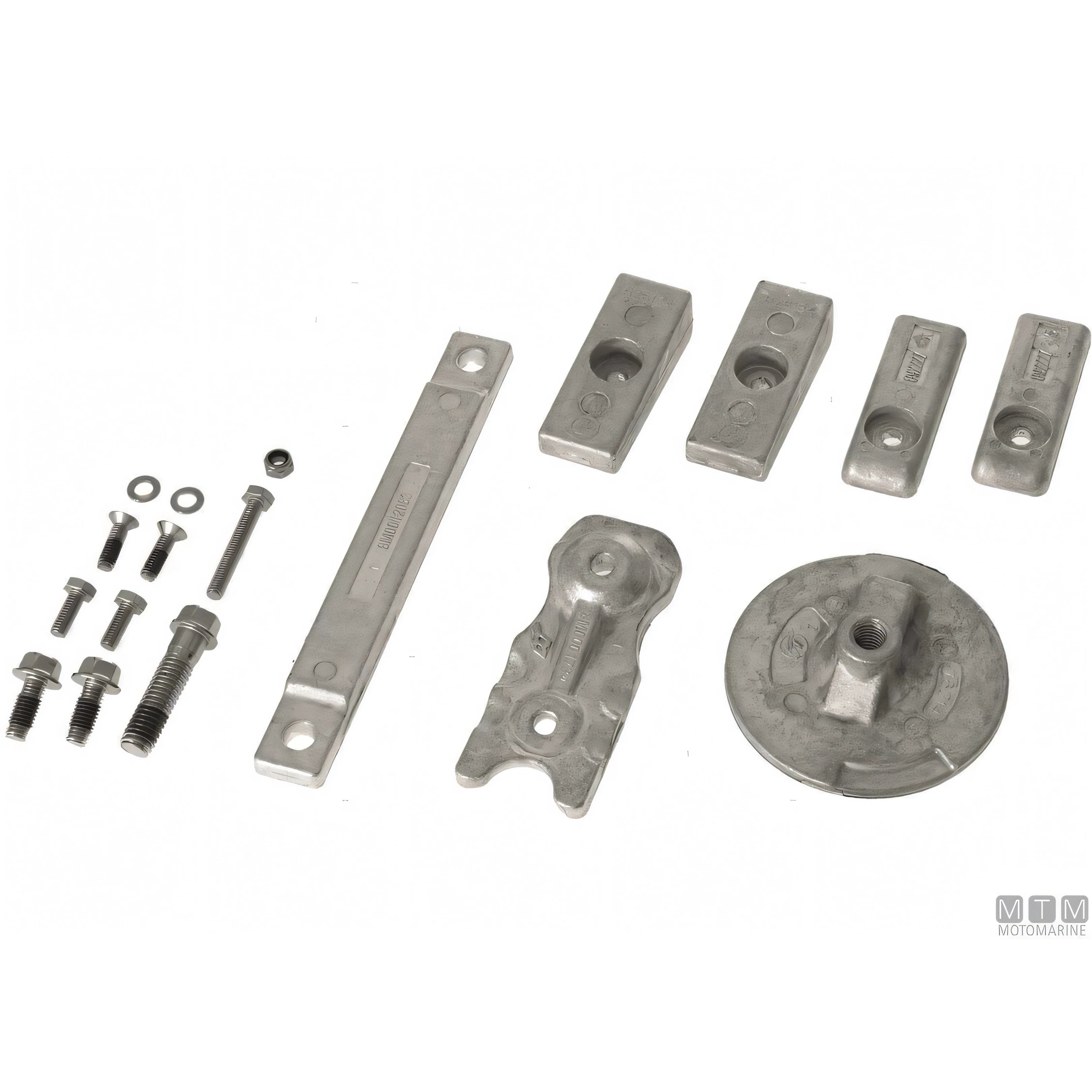 Quicksilver kit anodi Verado 6 cilindri in alluminio — Verado 6 cyl.