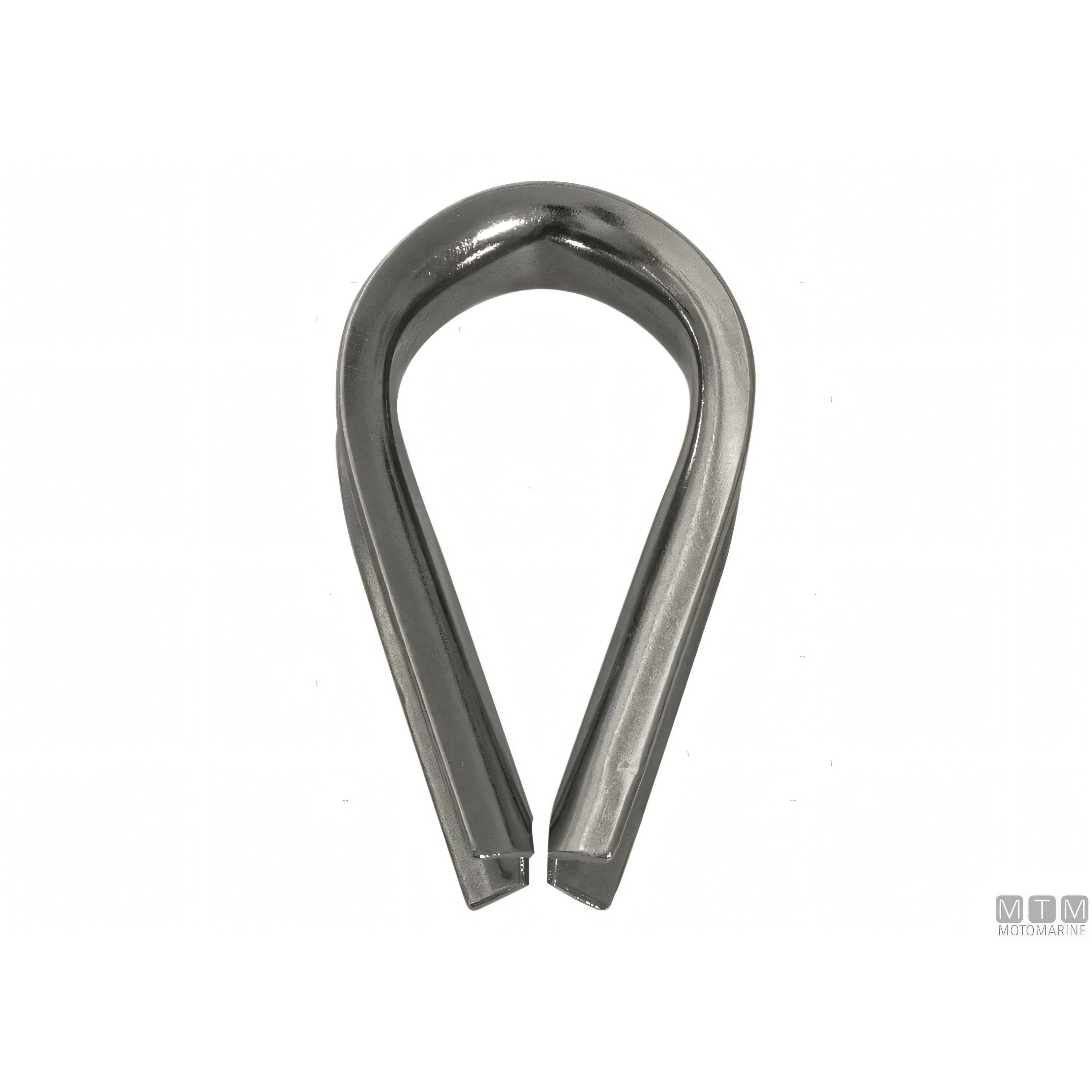 Redancia in Acciaio Inox AISI 316 – Redancia Anti-Abrasione per Gasse su Cime e Cavi — Ø 2 mm.