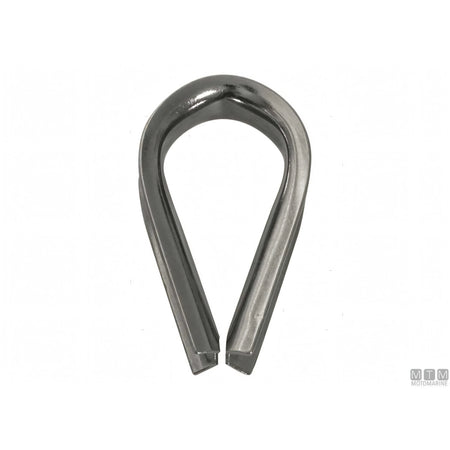Redancia in Acciaio Inox AISI 316 – Redancia Anti-Abrasione per Gasse su Cime e Cavi — Ø 2 mm.