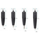 Quattro attuatori SD Pro Lenco per flap, nelle misure 10, 10,5, 11,5 e 12 pollici