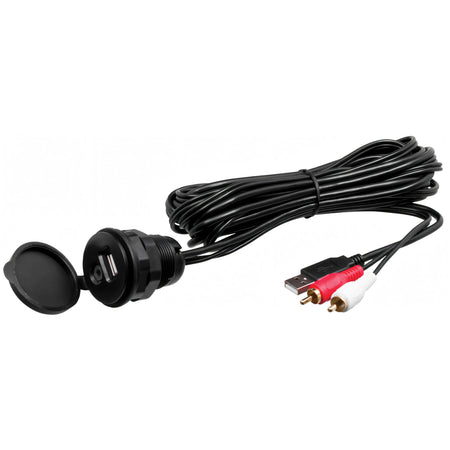 Stereo da cruscotto Boss Marine MGR 350B dettaglio comandi