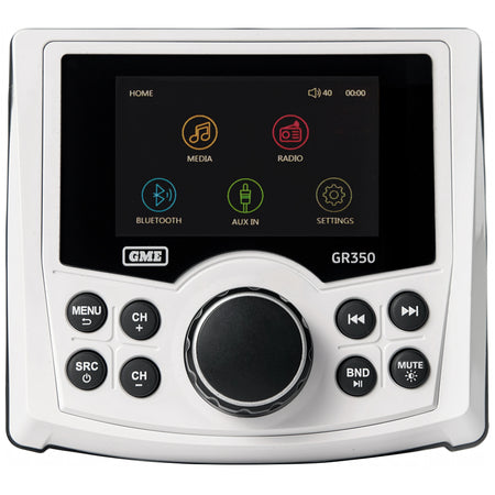 Stereo da cruscotto GME GR350BT per barca