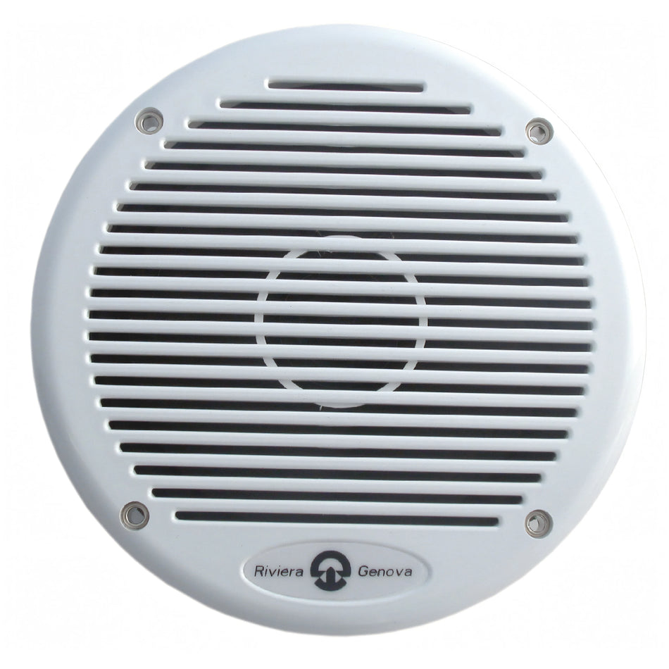 Coppia altoparlanti marini Riviera 80W bianchi sottili