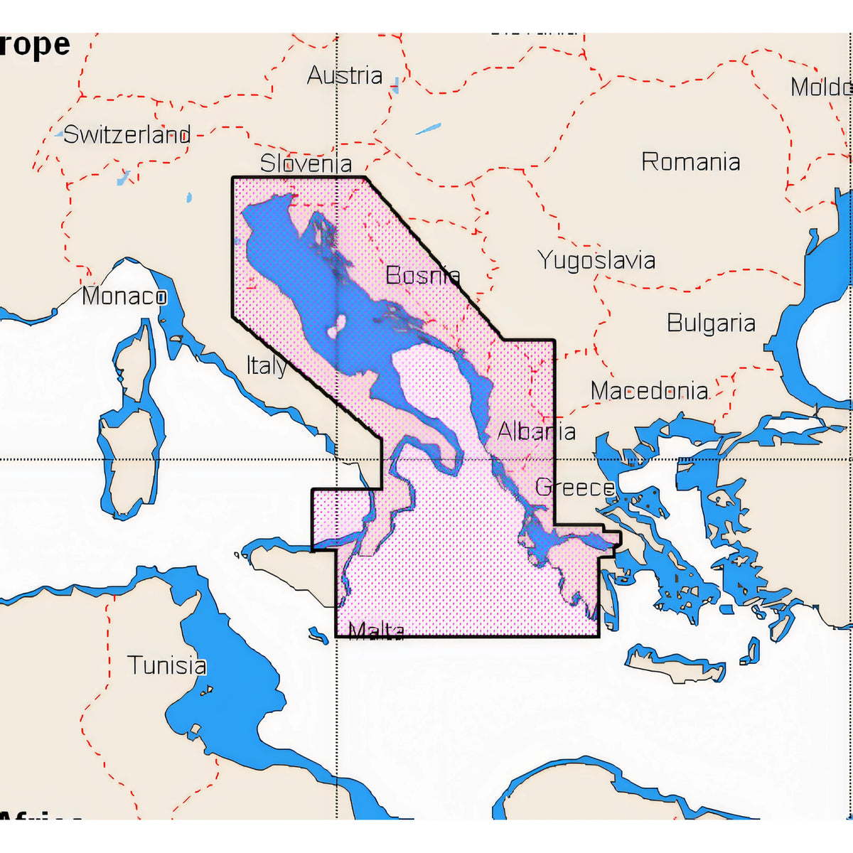 Cartografia C-Map 4D su SD per chartplotter