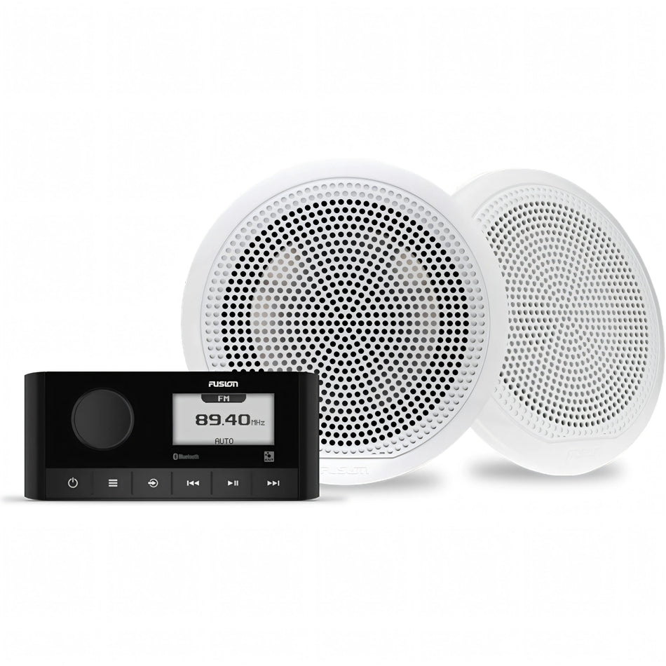 Stereo marino Fusion MS-RA60 con altoparlanti EL Classic