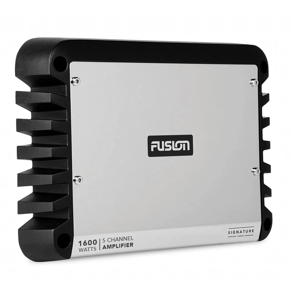 Amplificatore marino Fusion Signature SG-DA51600 dettaglio connessioni