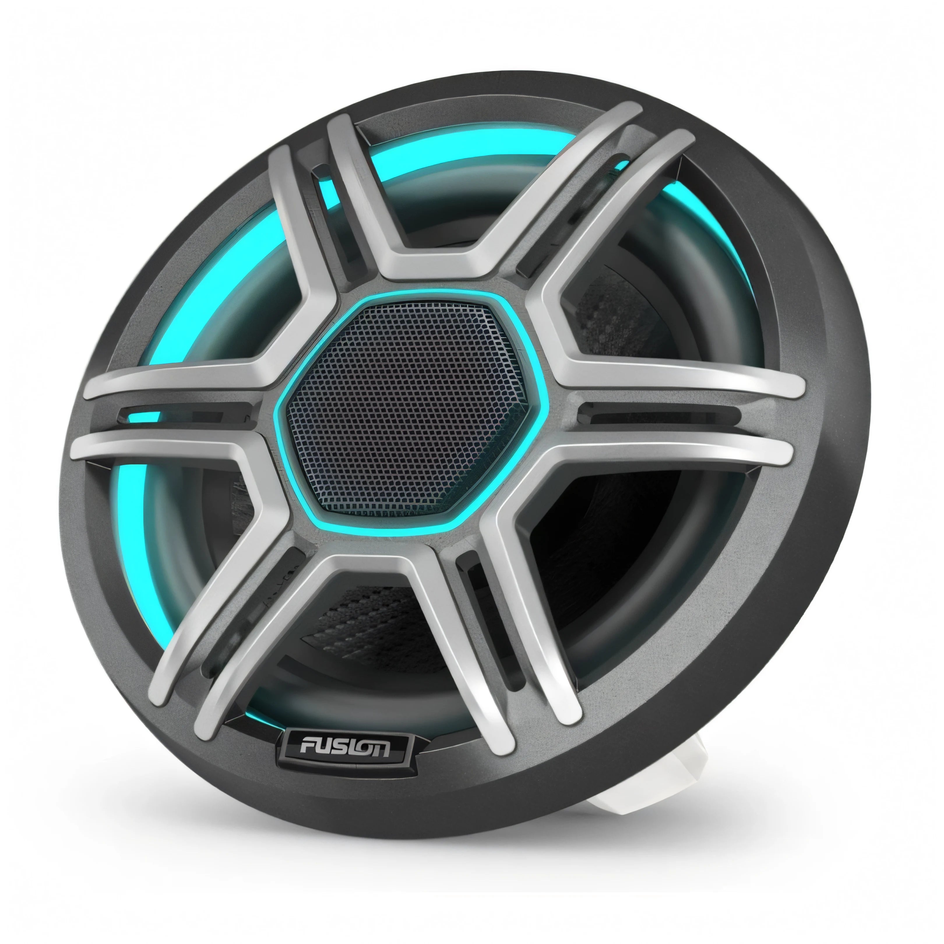 Altoparlanti Fusion Apollo grigio 6.5" con luci LED