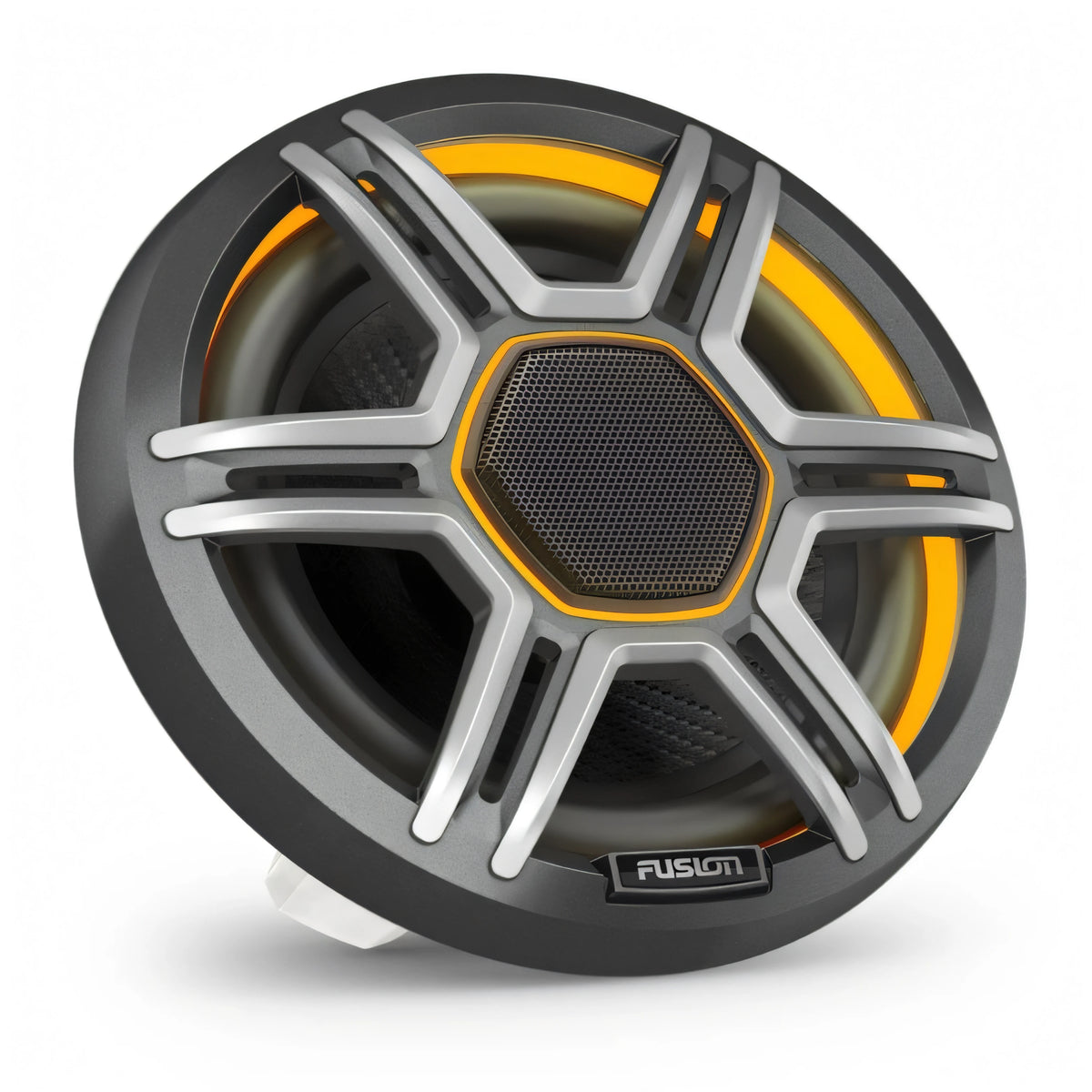 Altoparlanti Fusion Apollo grigio 6.5" dettaglio luci RGB