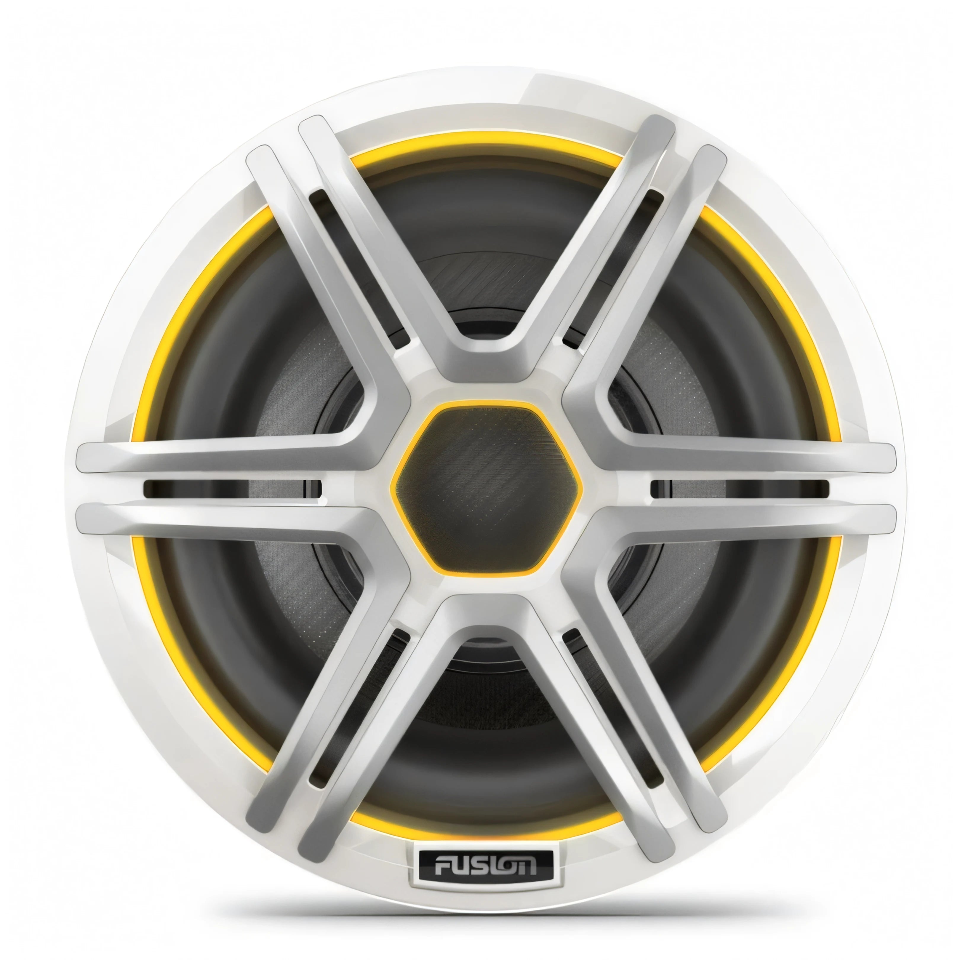 Subwoofer Fusion Apollo bianco 10" con luci LED