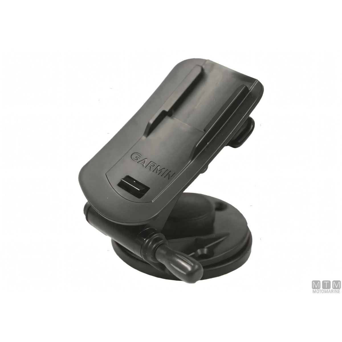 Staffa nautica Garmin nera con base a ventosa e culla di aggancio per GPS palmare