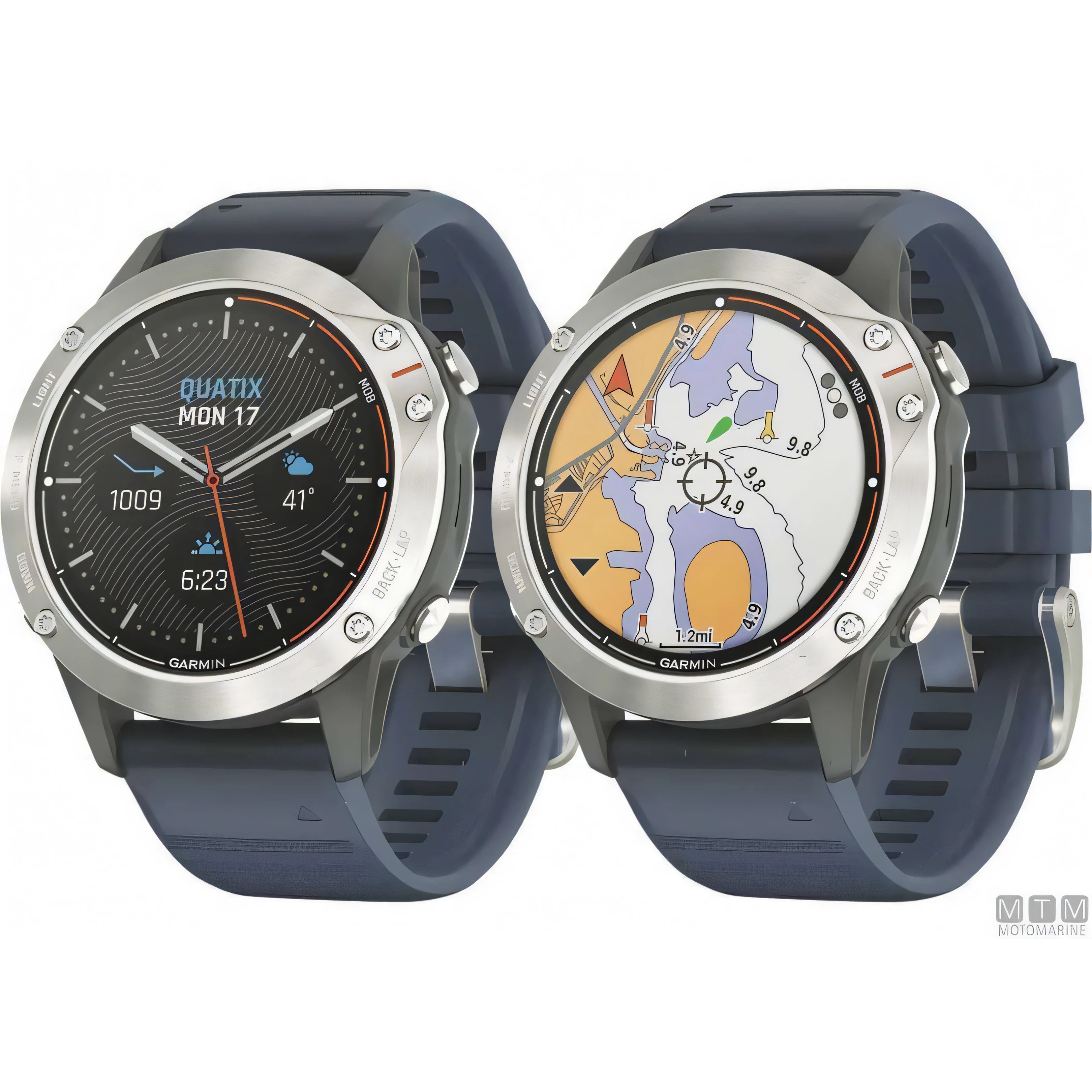 Garmin Quatix 6X Solar - smartwatch GPS con ricarica solare