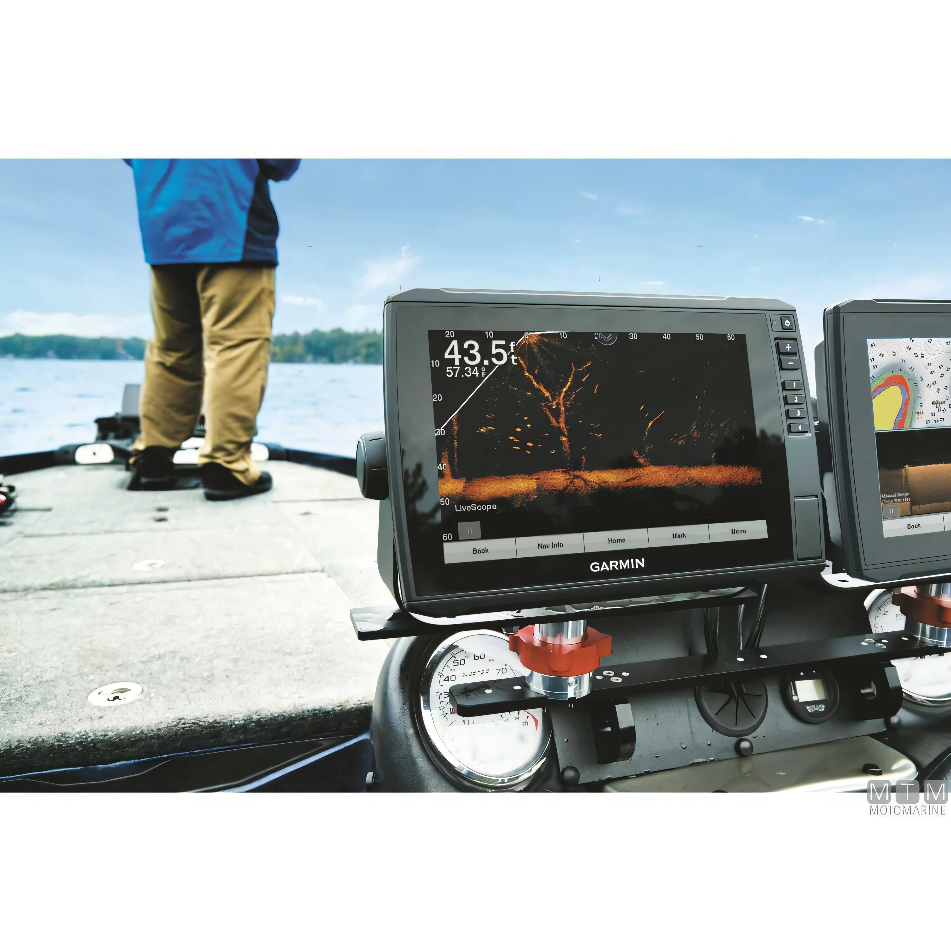 Garmin echoMAP Ultra2 plotter GPS ecoscandaglio — 102sv + Trasduttore GT56