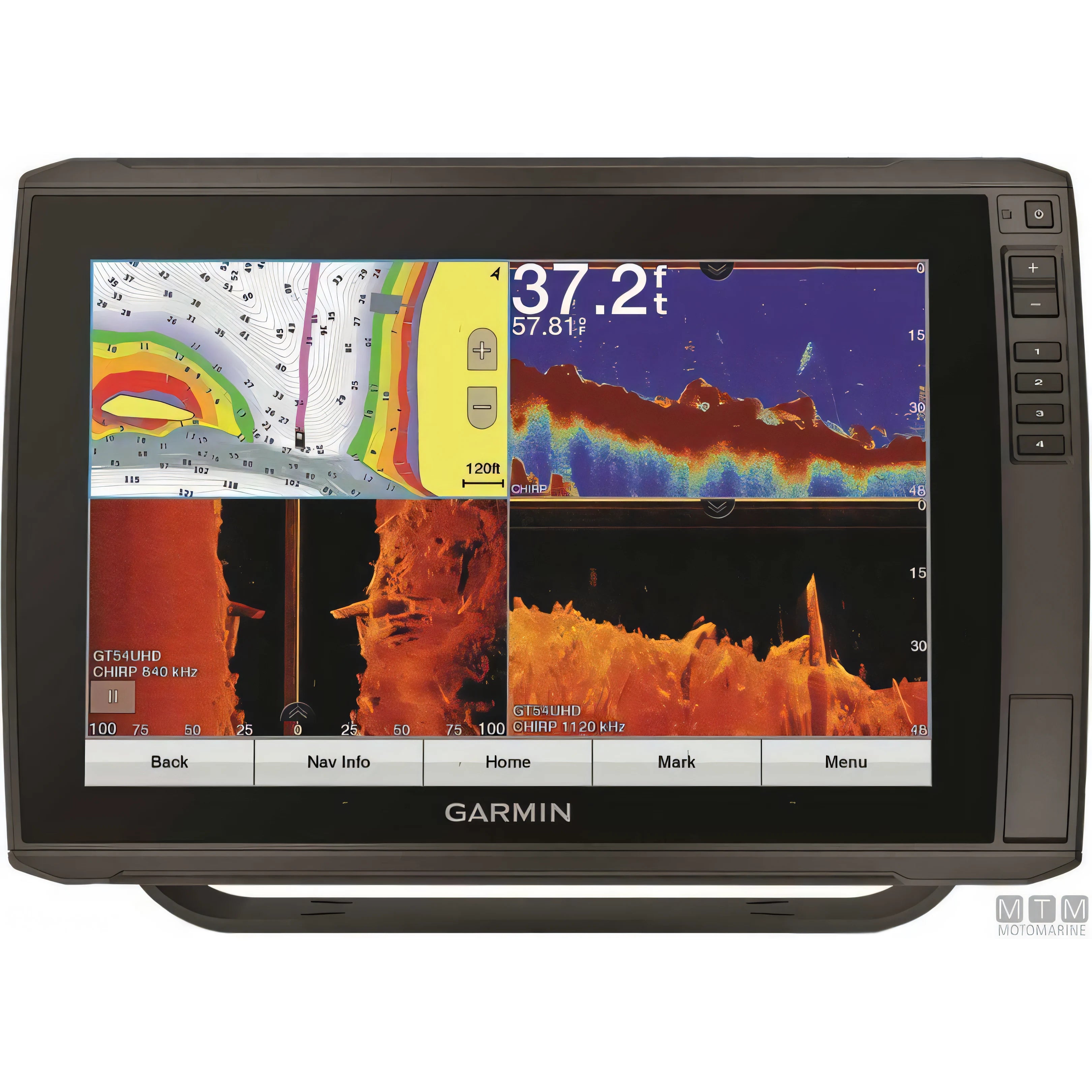 Garmin echoMAP Ultra2 plotter GPS ecoscandaglio — 102sv + Trasduttore GT56