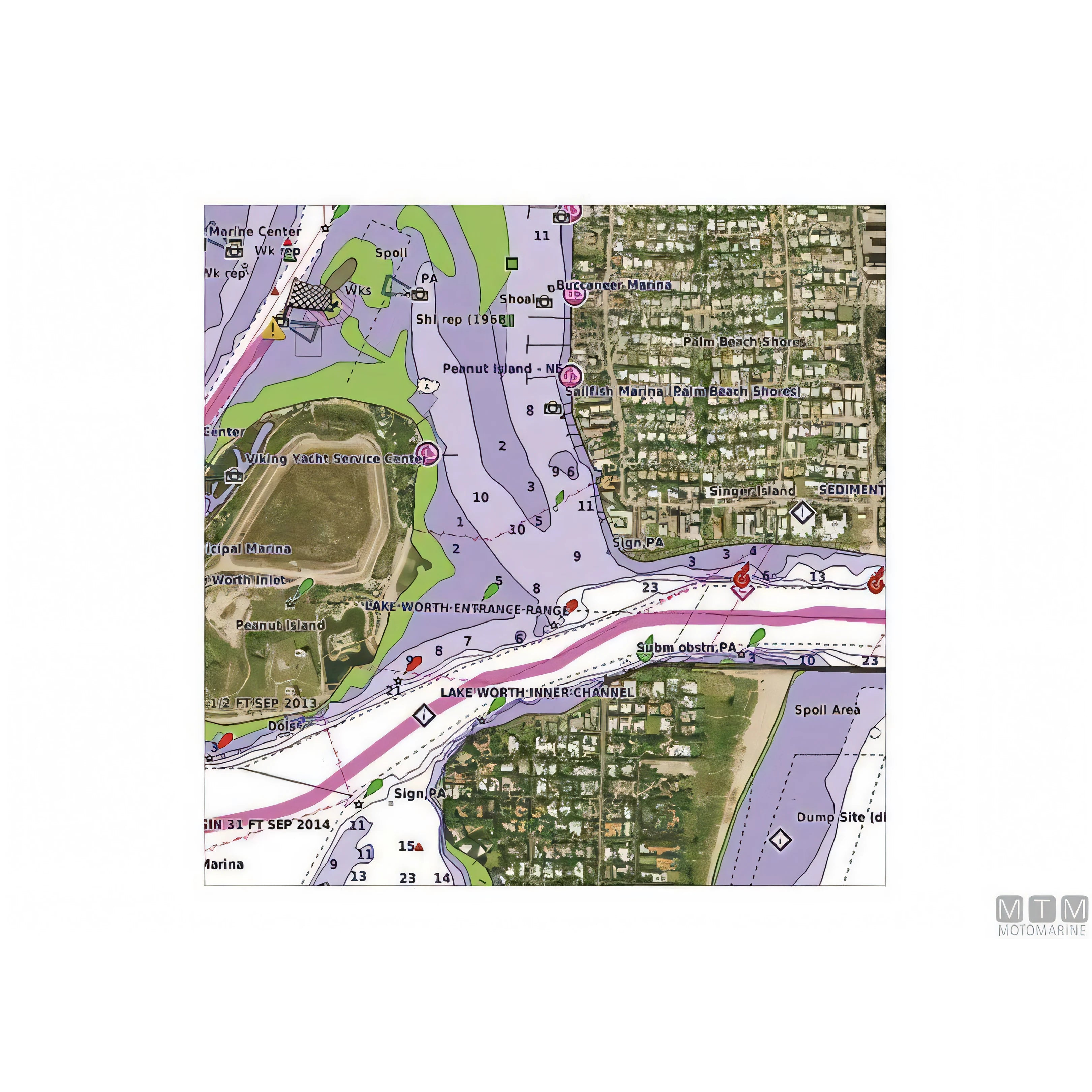 Garmin BlueChart g3 Vision Large Area - scheda cartografica nautica elettronica — vista 2