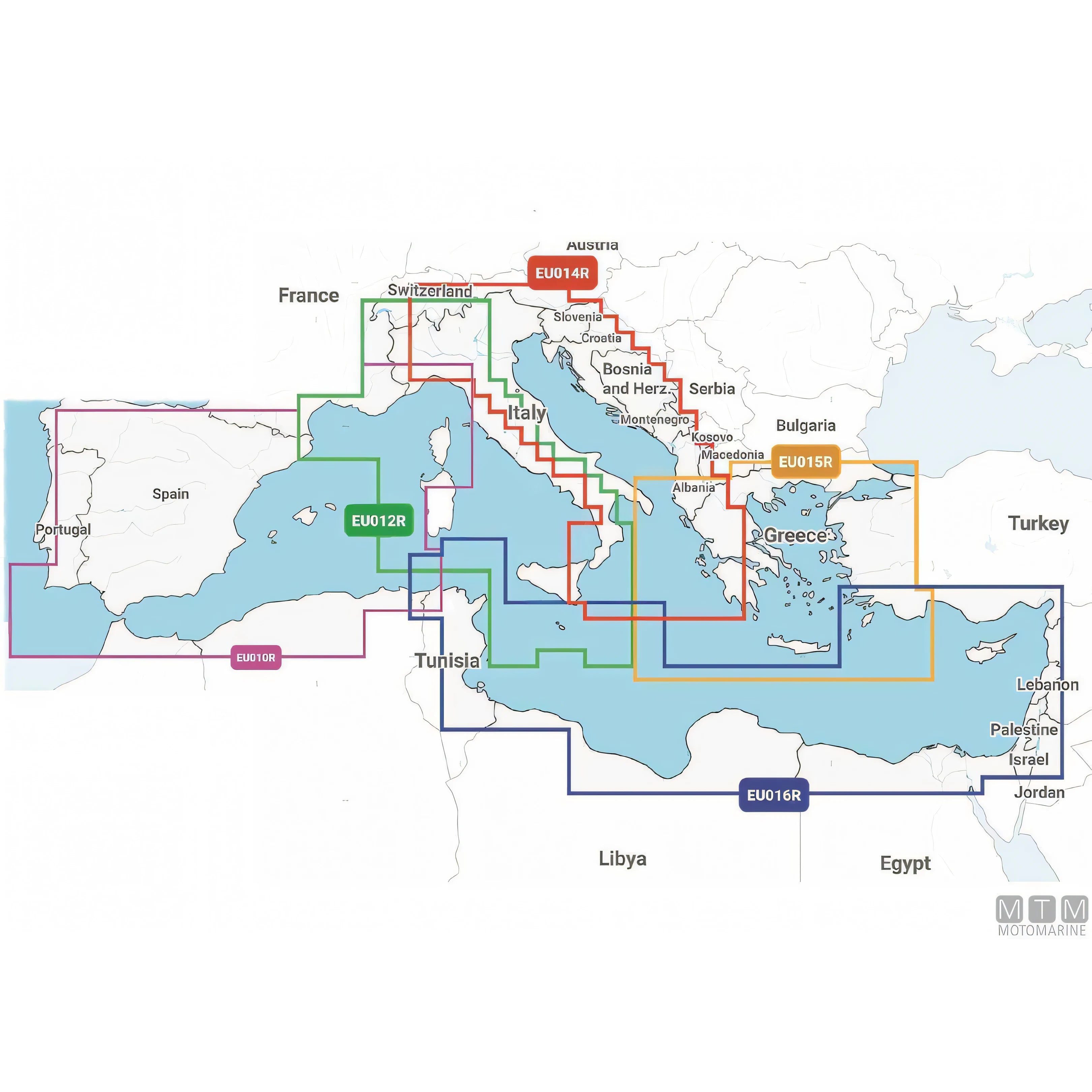 Garmin Navionics cartografia elettronica Europa centro-ovest